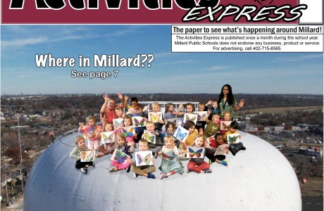 Cover of the March 2024 Activities Express paper